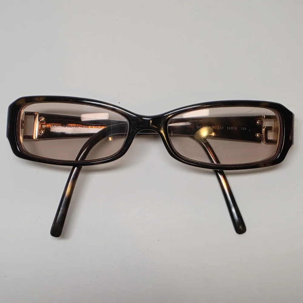 Authentic Dolce & Gabbana DG 3002-B 502 Tortoiseshell Crystal DG Eyeglass Frames